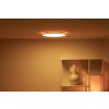 Plafonnier Philips WiZ Rune LED Noir, Blanc, 1 lumière, Changeur de couleurs