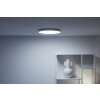 Plafonnier Philips WiZ Rune LED Blanc, 1 lumière, Changeur de couleurs