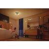 Plafonnier Philips Hue Xamento LED Noir, Blanc, 1 lumière, Changeur de couleurs