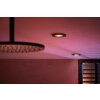 Spot encastrable Philips Hue Xamento LED Noir, 1 lumière, Changeur de couleurs