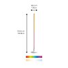 Lampe de table Philips WiZ LED Blanc, 1 lumière, Changeur de couleurs
