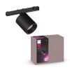 Spot Philips Hue Perifo LED Noir, 1 lumière, Changeur de couleurs Spot Philips Hue Perifo LED Noir, 1 lumière, Changeur de couleurs