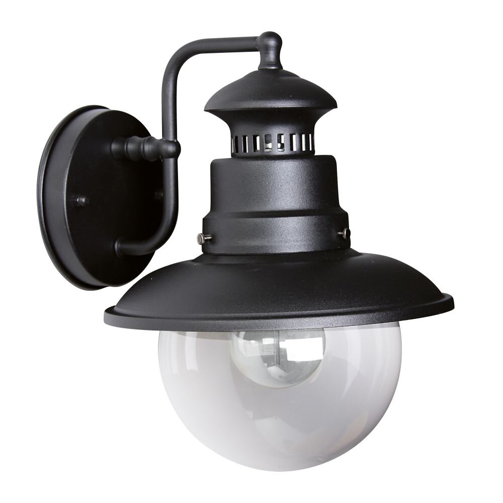 Applique murale KS Verlichting Salo Noir, 1 lumière main product photo