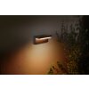 Applique murale d'extérieur Philips Hue Nyro LED Noir, 1 lumière, Changeur de couleurs