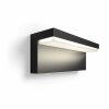 Applique murale d'extérieur Philips Hue Nyro LED Noir, 1 lumière, Changeur de couleurs