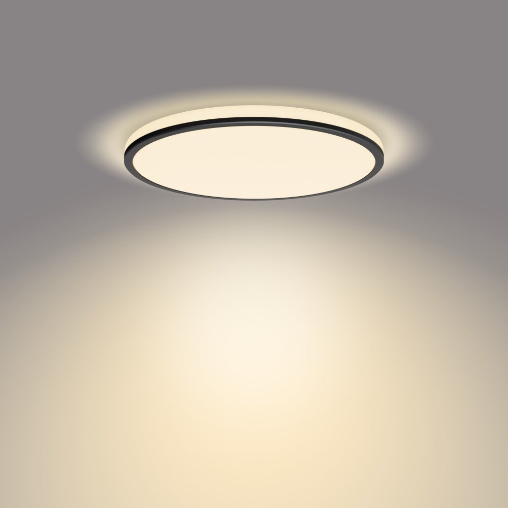 Plafonnier Philips Ozziet LED Noir, Blanc, 1 lumière main product photo