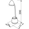 Lampe de table Philips Hat LED Blanc, 1 lumière