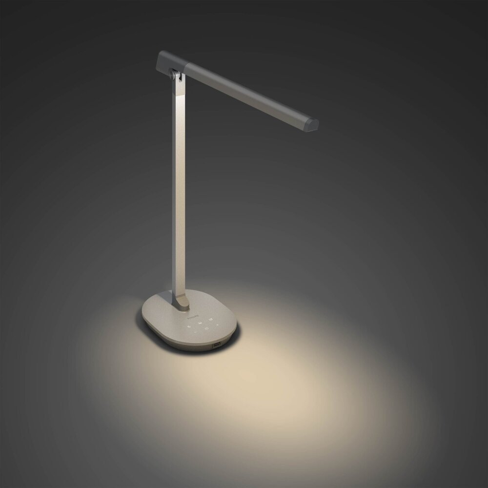 Lampe de table Philips Sword LED Gris, 1 lumière main product photo