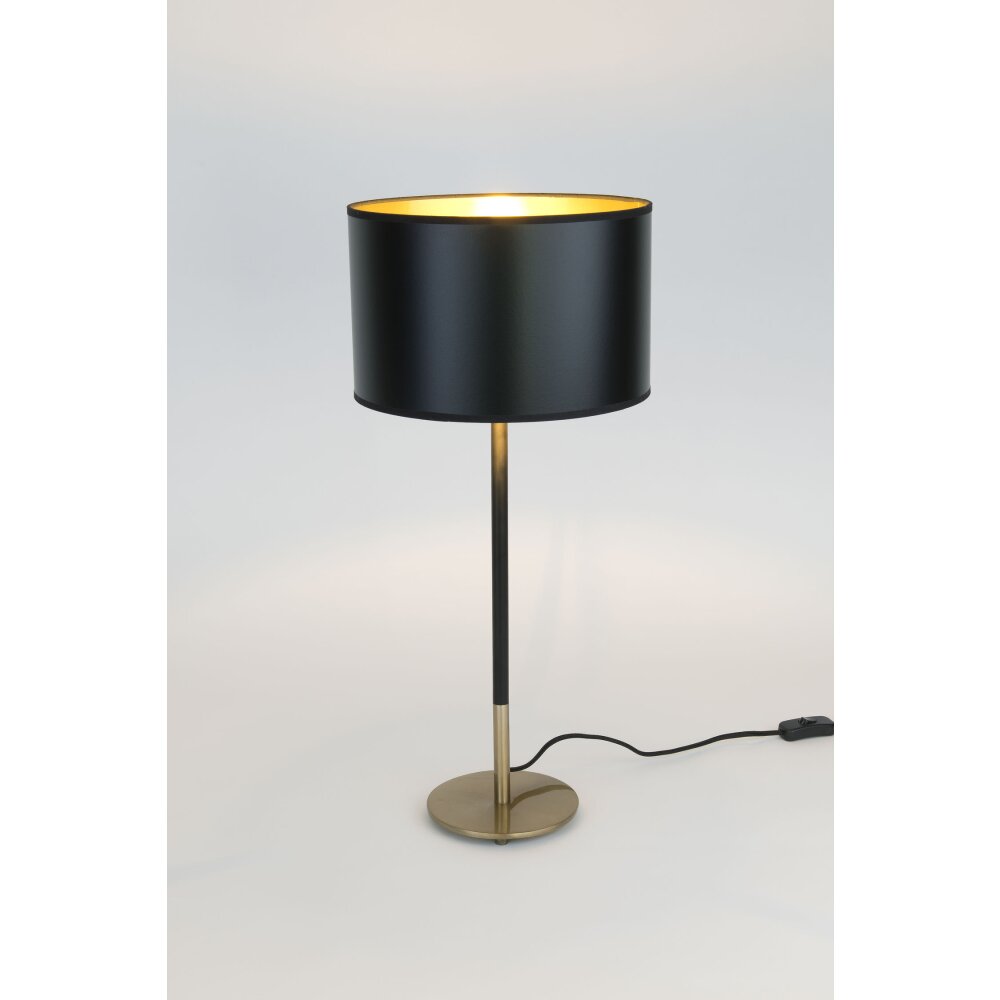 Lampe de table Holländer ENZIO Or, Noir, 1 lumière main product photo