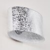 Applique murale Rapar Chrome, Argenté, 1 lumière