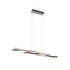 Suspension Trio Blaze LED Aluminium, 1 lumière