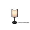 Lampe de table Trio Burton Noir, 1 lumière
