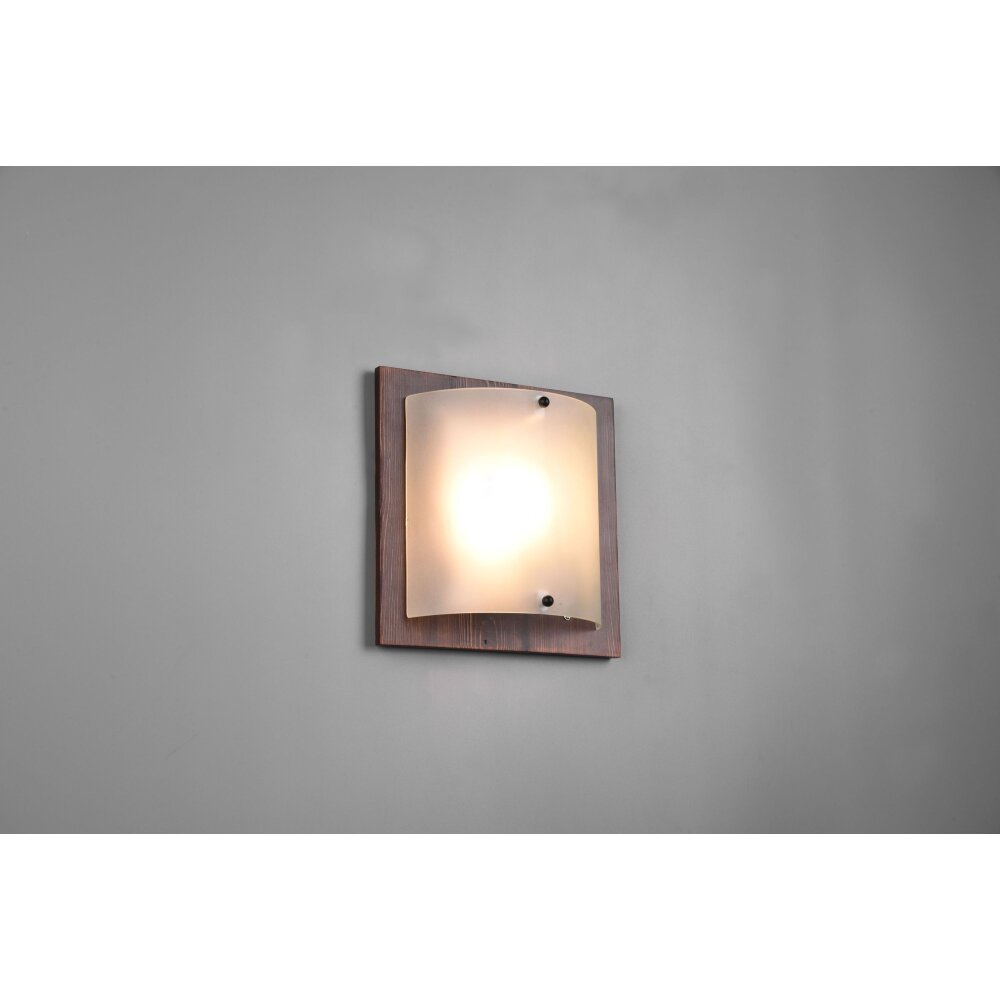 Applique murale Trio Pali Bois foncé, 1 lumière main product photo