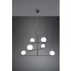 Suspension Trio Pure Noir, 6 lumières