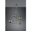Suspension Trio Pure Anthracite, 6 lumières