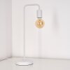 Lampe à poser Valcolla Blanc, 1 lumière