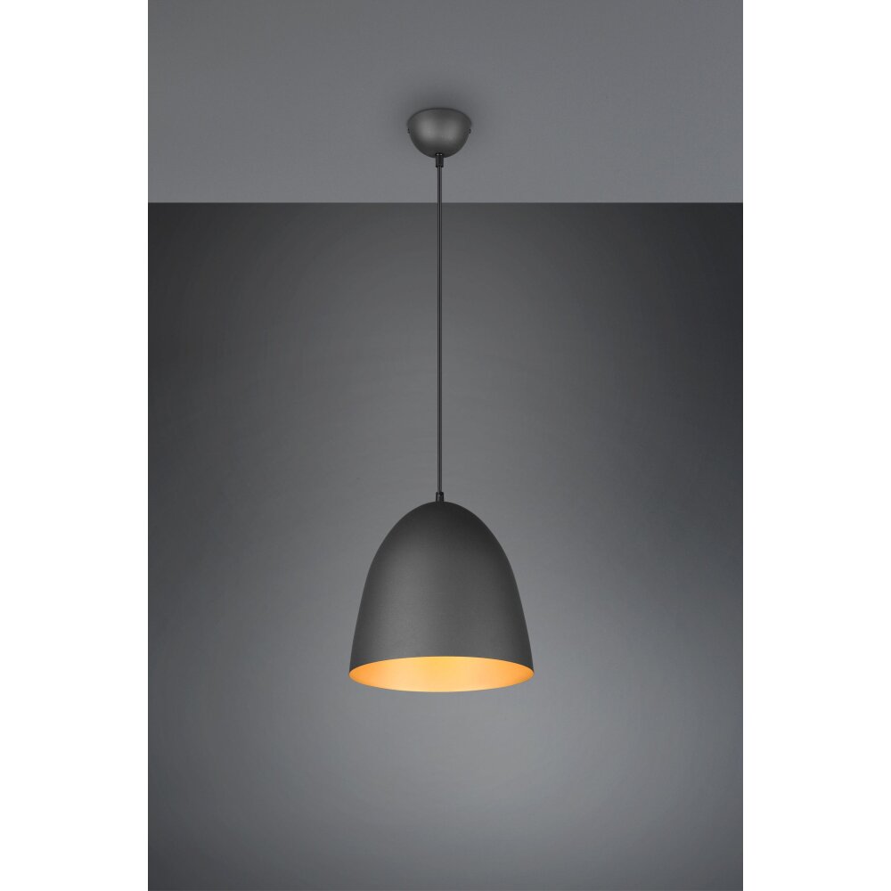 Suspension Reality Tilda Noir doré, 1 lumière main product photo