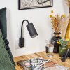 lampe à prise électrique  Javel Noir, 1 lumière