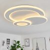 Plafonnier  Tomazes LED Blanc, 1 lumière, Télécommandes
