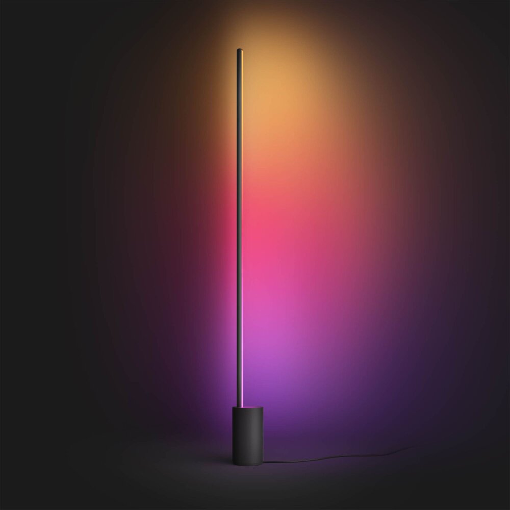 Lampadaire Philips Hue Gradient Signe LED Noir, 1 lumière main product photo
