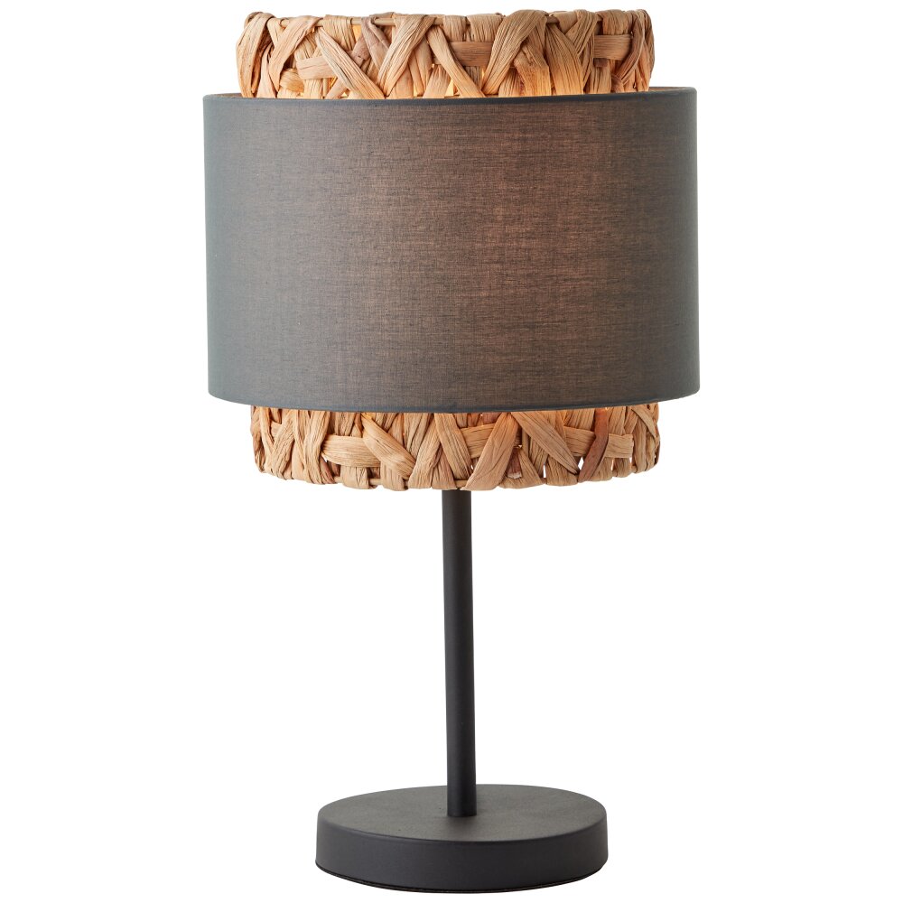 Lampe de table Brilliant Waterlilly Noir, 1 lumière main product photo
