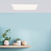 Plafonnier Brilliant Jacinda LED Blanc, 1 lumière, Télécommandes