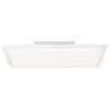 Plafonnier Brilliant Jacinda LED Blanc, 1 lumière, Télécommandes