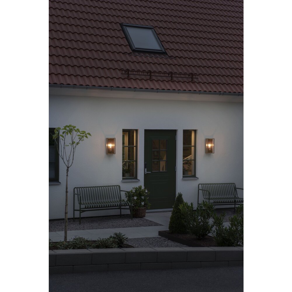 Applique murale d'extérieur Konstsmide Carpi Laiton, 1 lumière main product photo