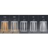Lampe à poser Konstsmide Cannes LED Rouille, 5 lumières