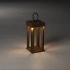 Lampe à poser Konstsmide Cannes LED Rouille, 5 lumières