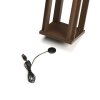 Lampe à poser Konstsmide Cannes LED Rouille, 5 lumières