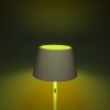 Lampadaire d'extérieur Konstsmide Pomezia LED Blanc, 1 lumière, Changeur de couleurs