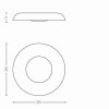Plafonnier Philips Hue Still LED Aluminium, 1 lumière, Télécommandes Plafonnier Philips Hue Still LED Aluminium, 1 lumière, Télécommandes