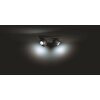 Plafonnier Philips Hue Buckram LED Noir, 4 lumières, Télécommandes