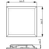 Plafonnier Philips Touch SceneSwitch LED Noir, 1 lumière