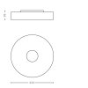 Plafonnier Philips Hue Fair LED Blanc, 1 lumière, Télécommandes