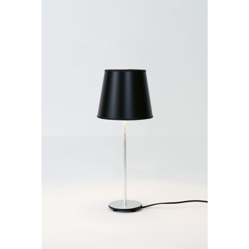 Lampe de table Holländer MATTIA RUND Argenté, 1 lumière main product photo