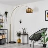 Lampe à arc  Lourinha Laiton, Noir, 1 lumière