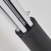 Lampadaire  Bakersfield LED Noir, Blanc, 1 lumière