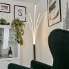 Lampadaire  Bakersfield LED Noir, Blanc, 1 lumière
