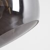 Lampadaire  Vaurois Laiton, Noir, 2 lumières
