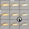 Lampadaire à vasque  Murca LED Nickel mat, 2 lumières