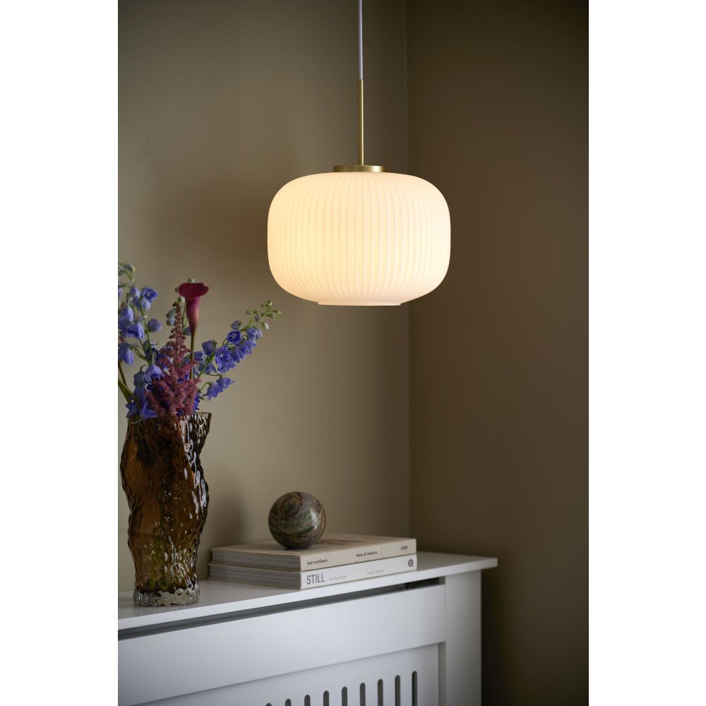 Suspension Nordlux MILFORD Laiton, 1 lumière main product photo