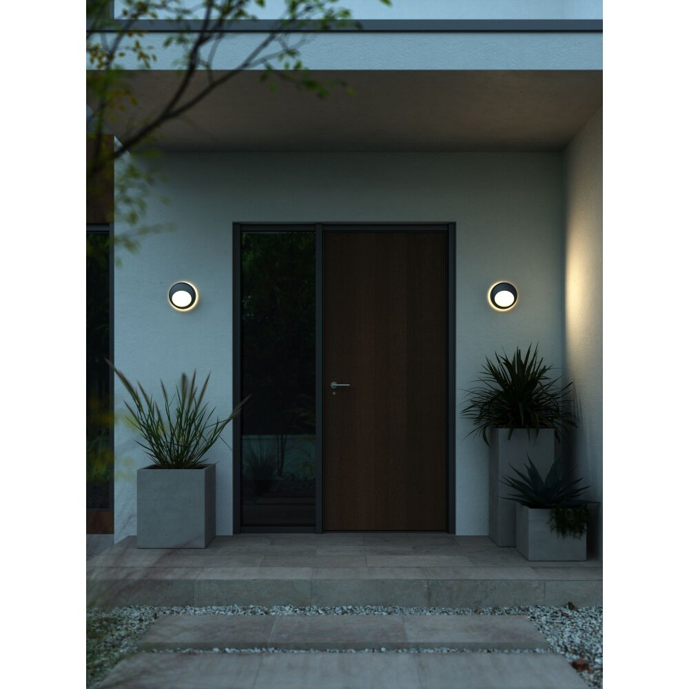 Applique murale d'extérieur Nordlux OLIVER LED Noir, 1 lumière main product photo