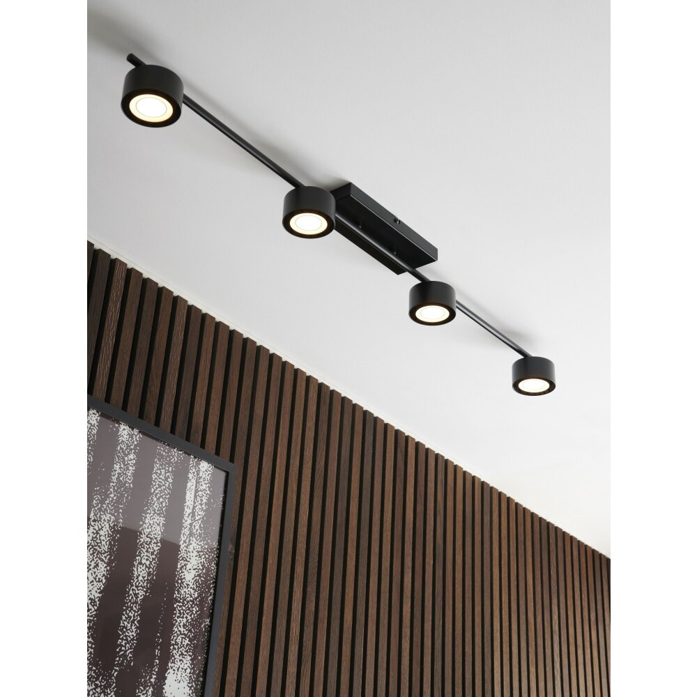 Plafonnier Nordlux CLYDE LED Noir, 4 lumières main product photo