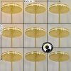 Lampadaire à vasque  Huallilemu LED Laiton, 2 lumières