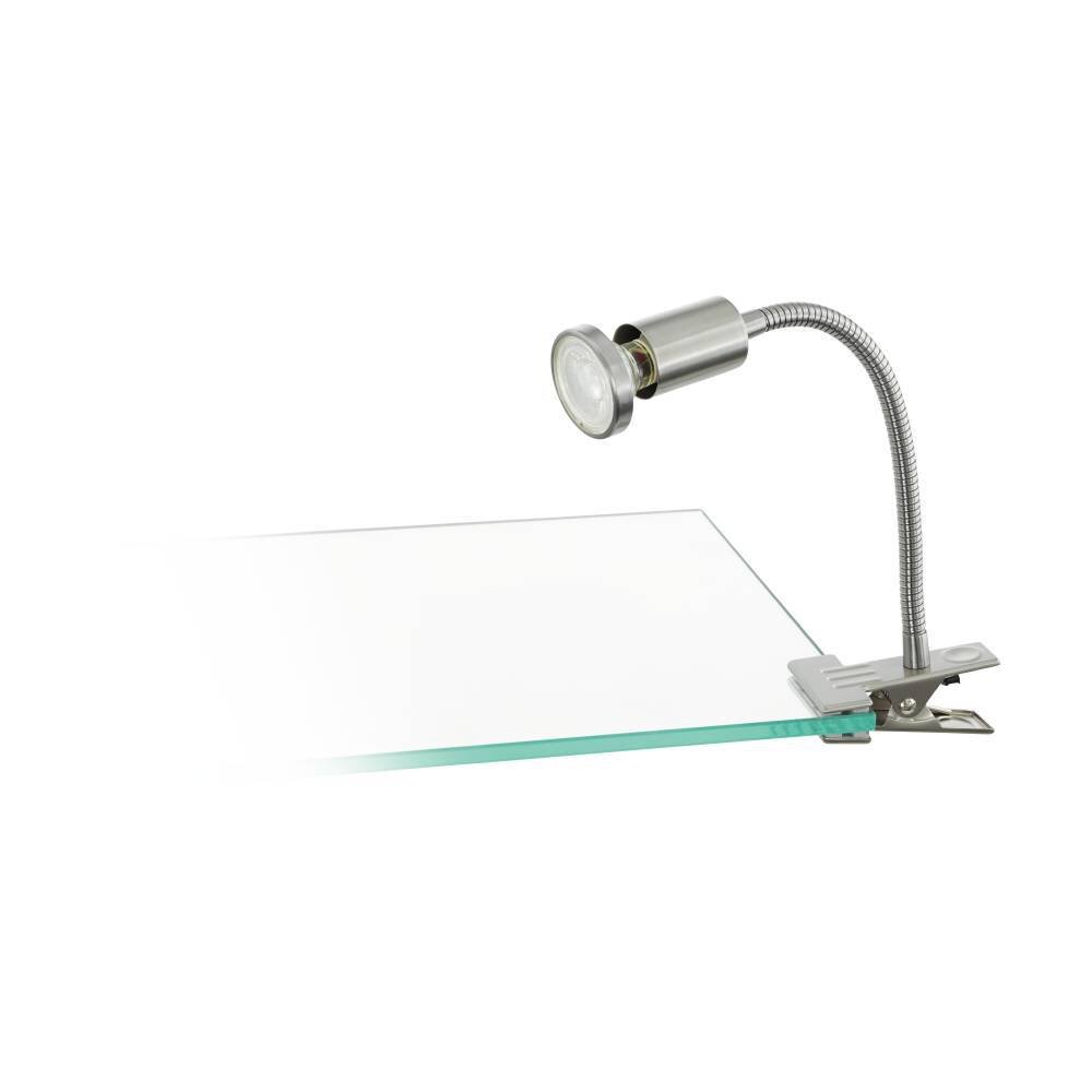 lampe â clipper Eglo LITOS LED Nickel mat, 1 lumière main product photo