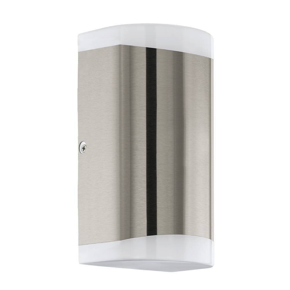 Applique murale d'extérieur Eglo CARPINERA LED Acier inoxydable, 2 lumières main product photo