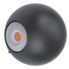 Applique murale d'extérieur Eglo ABUGO LED Noir, 2 lumières