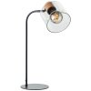 Lampe de table Brilliant Weald Bois clair, Noir, 1 lumière